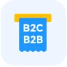 覆盖B2C与B2B
开票场景